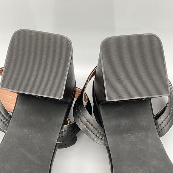 NEW Linea Paolo Women’s Emmie Heeled Sandals Black Size 11M - Picture 9 of 10